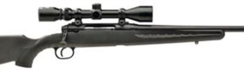 Savage Axis XP With 3-9×40 Scope 308 Win 22" Barrel, Black Synthetic Stock