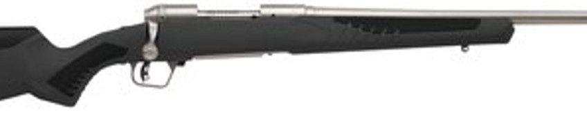 Savage 10/110 Storm 300 Win Mag, 24" Barrel, Stainless Steel,, , AccuFit Gray Stock,  3 rd