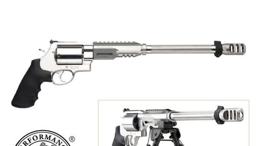 SMITH & WESSON 460XVR PERFORMANCE WITH BI-POD