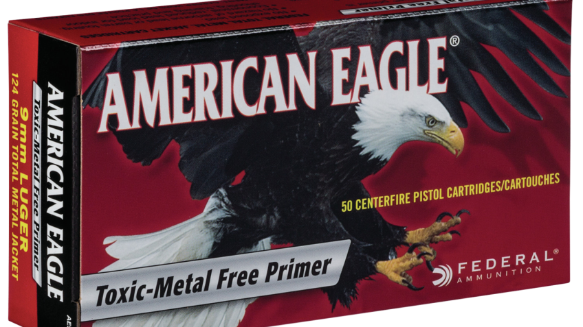 Federal American Eagle 327 Federal Magnum 100gr SP Handgun Ammo – 50 Rounds