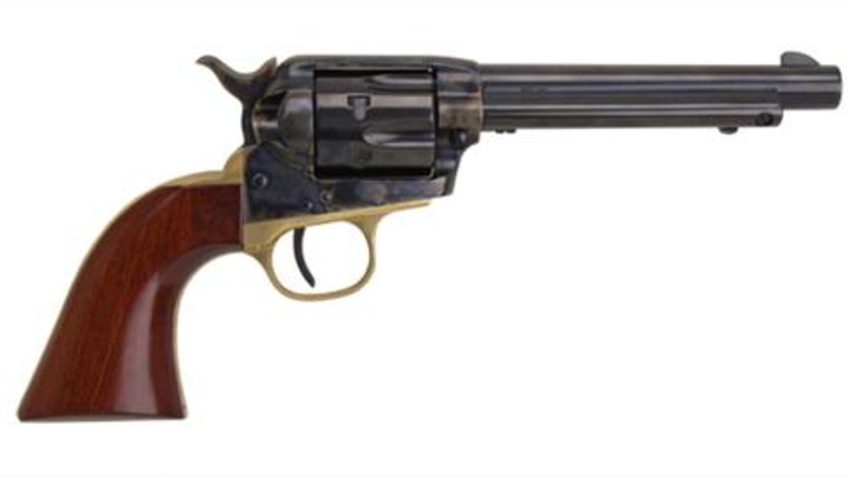 Uberti 1873 Cattleman New Model Stallion 22LR 5.5 Brass