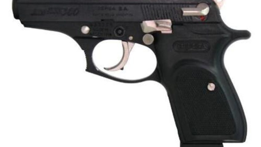 Bersa Thunder .380 ACP Nickel Accents 3.5" Barrel 8 Rounds