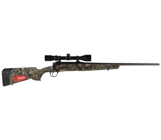 Savage Arms Axis XP Camo 25-06 Remington 4 Round Bolt Action Centerfire Rifle, Sporter – 57280