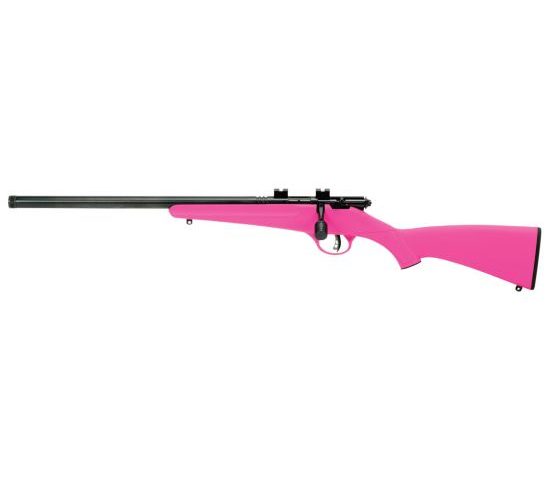Savage Arms Rascal FLV-SR (Pink) 22 LR 16.11 Round Bolt Action Rimfire Rifle – 13842
