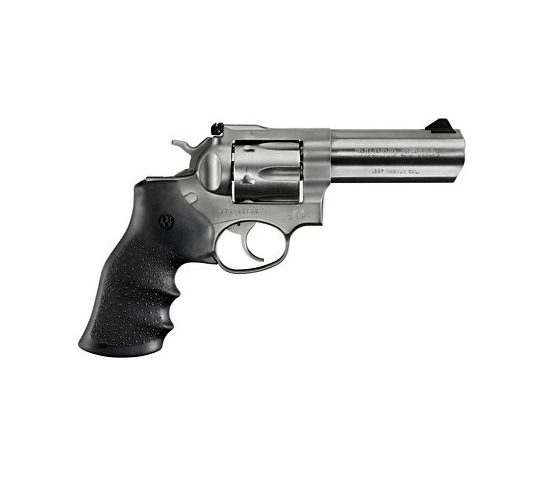 Ruger GP100 Standard .357 Mag Revolver, Stainless w/ Black Rubber Grips – 1705