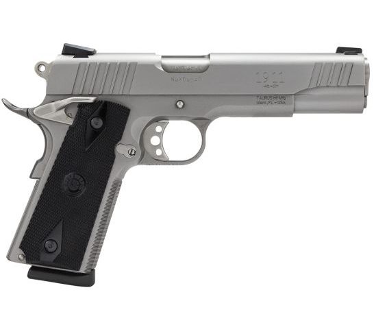 Taurus 1911 Full Size .45 ACP Pistol, Stainless – 1-191109