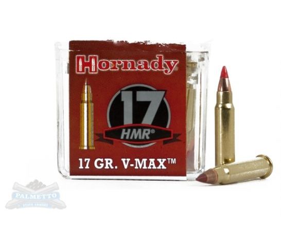 Hornady .17 HMR 17gr V-MAX Varmint Express Rimfire Ammunition 50rds – 83170