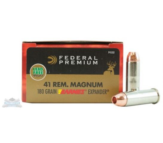 Federal 41 Magnum 180gr Barnes Expander Vital-Shok Ammunition 20rds – P41XB1