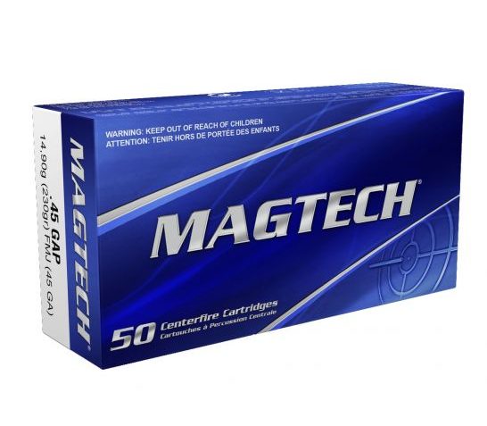 Magtech 45GAP 230gr FMJ Ammunition 50rds – 45GA