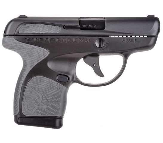 Taurus Spectrum Sub-Compact .380 ACP Pistol, Blk – 1007031102
