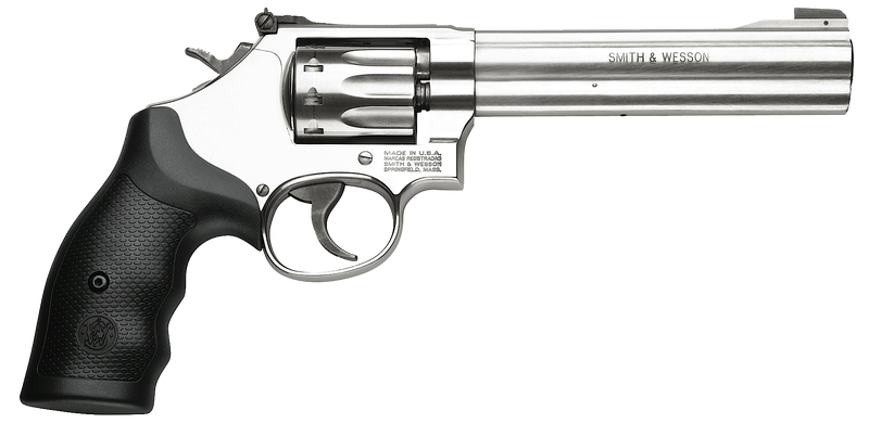 Smith and Wesson 617 Stainless .22 LR 6-inch 10-Rounds Adjustable Sights