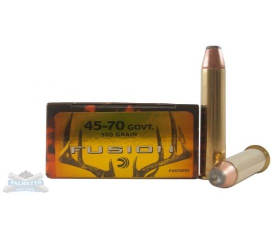 Federal 45-70 Government 300gr Fusion Ammunition 20rds  – F4570FS1