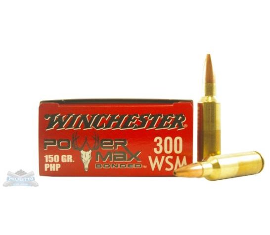 Winchester 300 WSM 150gr PowerMax Bonded Ammunition 20rds – X300SBP