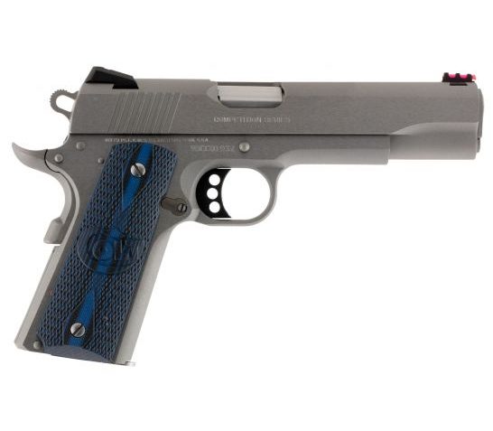 Colt 1911 Competition Series 70 38 Super 9+1 Round Semi Auto Hammer Fired Pistol, Stainless – O1073CCS