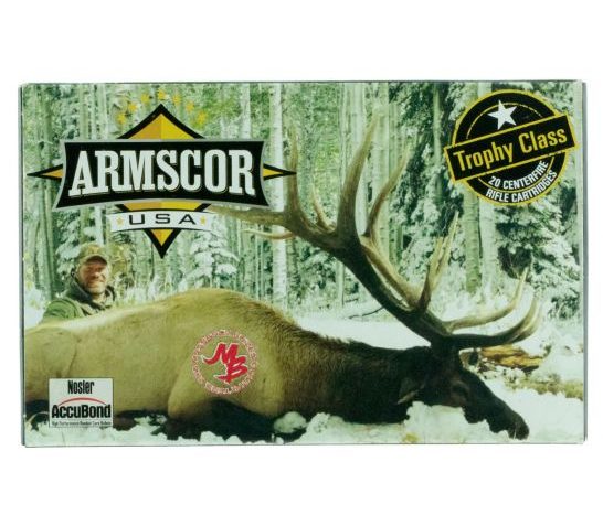 Armscor 300 gr AccuBond .375 H&H Mag Ammo, 20/box – FAC375HH300G