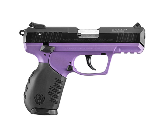 Ruger SR22 .22 LR Pistol, Purple – 3606