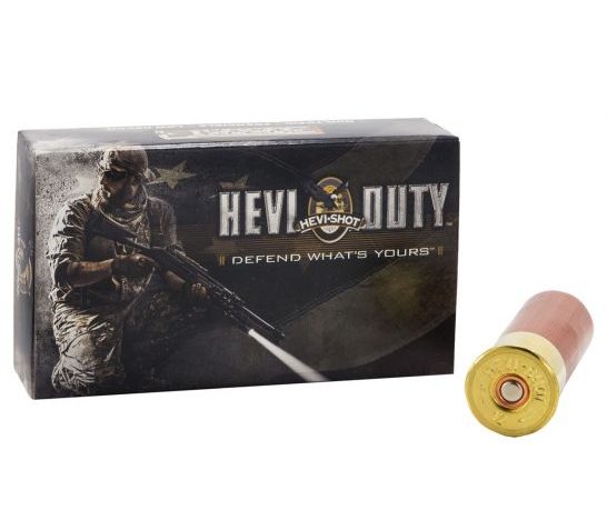 Hevi-Shot 12ga 2.75" 00 Hevi-Duty Frangible 12 Pellet Shotshell Ammunition 5rds – 91000