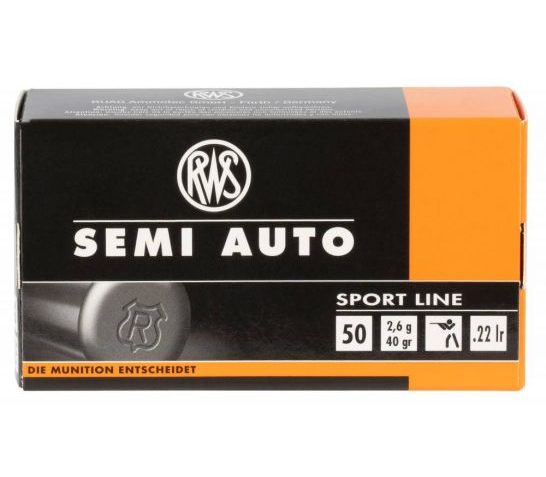 Umarex RWS Sportline 40 gr .22 Ammo, 50/box – 2318601