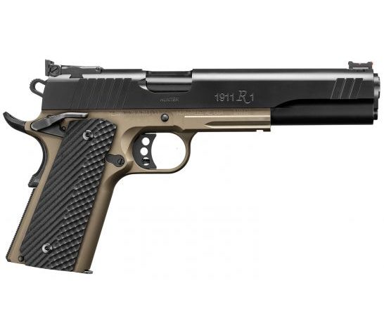 Remington 1911 R1 Hunter 10mm 6 inches 8+1 Round Pistol, Flat Dark Earth – 96305