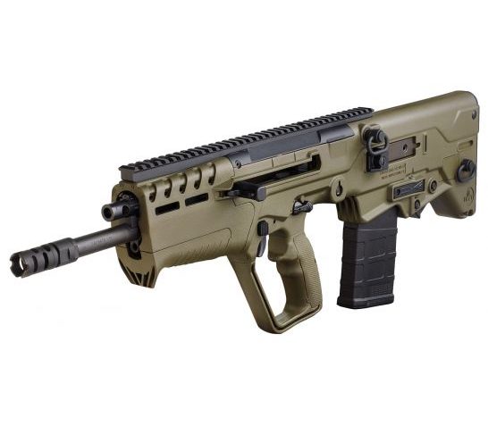 IWI Tavor 7 Restricted State Model .308 Win/7.62 Semi-Automatic Gas Piston Action Rifle, OD Green – T7G1610