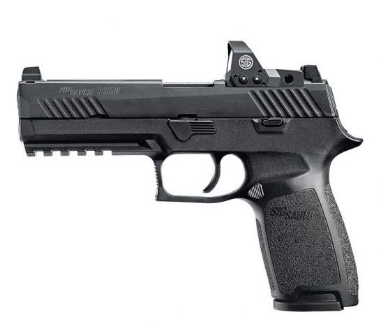 Sig Sauer P320 RX 9mm Full-Size Pistol w/ Romeo1 Reflex Sight – 320F-9-B-RX