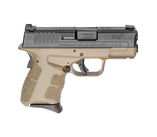 Springfield Armory XDS Mod.2 9mm FDE and Black Pistol with Fiber Optic Sights –  XDSG9339FDE