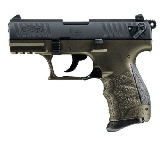 Walther P22QML .22 LR 3.4" Pistol, Military – 5120715