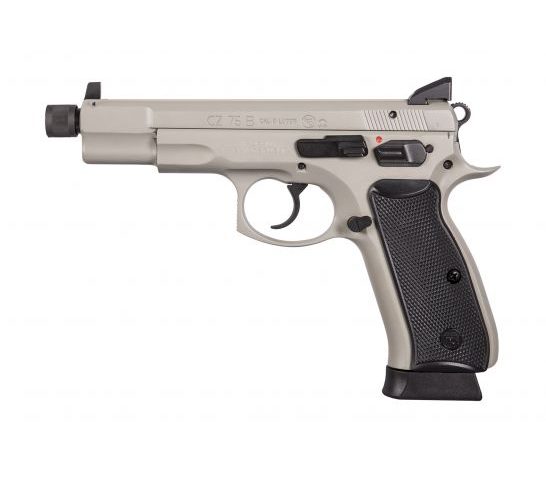 CZ 75B Omega 9mm Pistol with Night Sights, Urban Gray – 91235