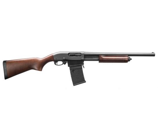 Remington Model 870 DM 12 GA 18.5" Pump Shotgun, Hardwood – 81351