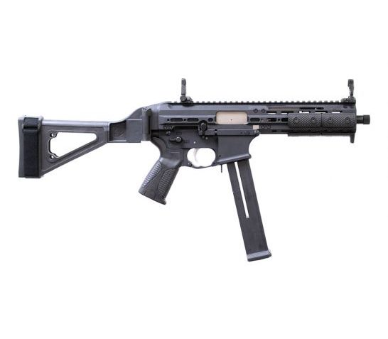 LWRC International SMG .45 ACP 8.5" Pistol with SB Tactical Folding Brace, Black – SMGPB45B8S