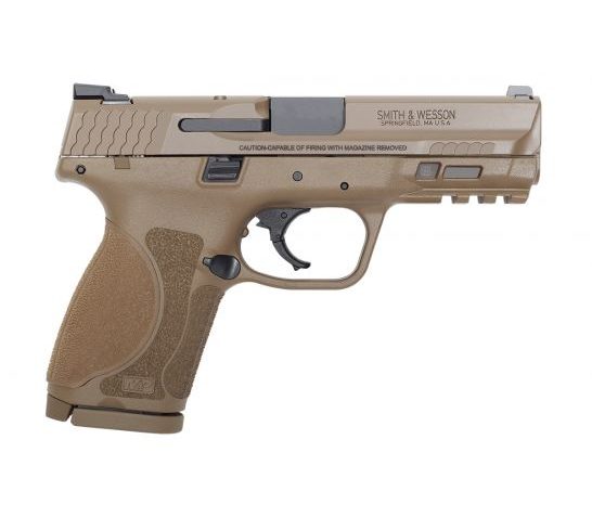 Smith & Wesson M&P 9 M2.0 Compact 9mm Luger 4in FDE Pistol – 15+1 Rounds