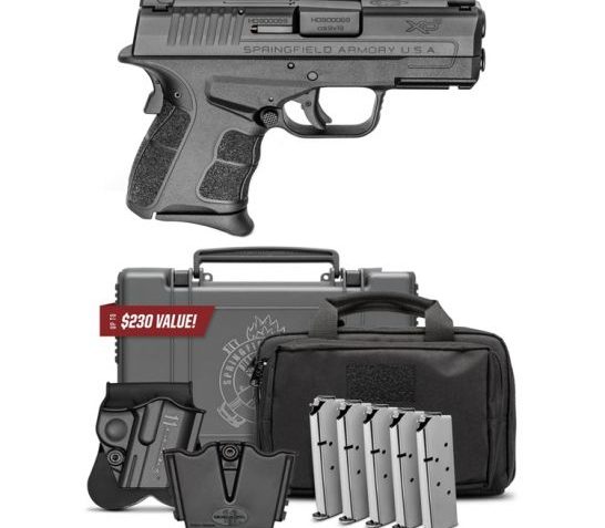 Springfield Armory XD-S MOD.2 9mm Pistol w/ Gear Up Package, Tritium Night Sight – XDSG9339BTIGU