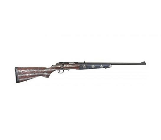 Ruger 17 HMR American Bolt Action Rifle, Red/White/Blue – 8386