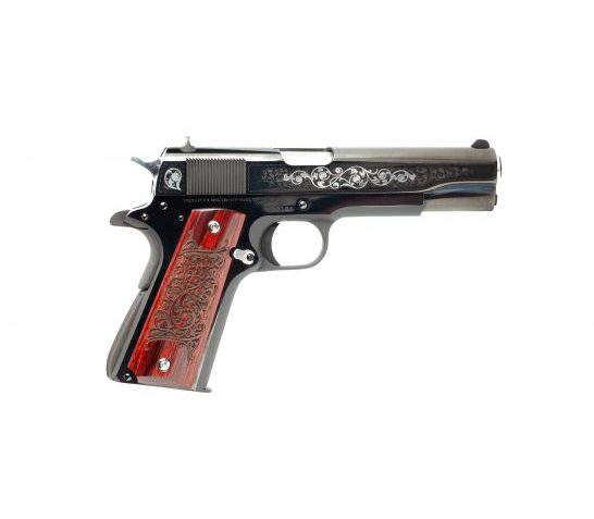 Colt Series 70 Gustave Young Engraved 45ACP 5" Pistol, Talo Exclusive – O1970A1CS-VJC