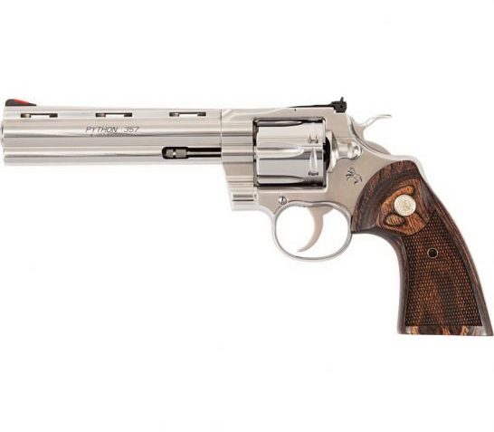Colt Python (6") .357 Mag Revolver, Stainless – PYTHON-SP6WTS