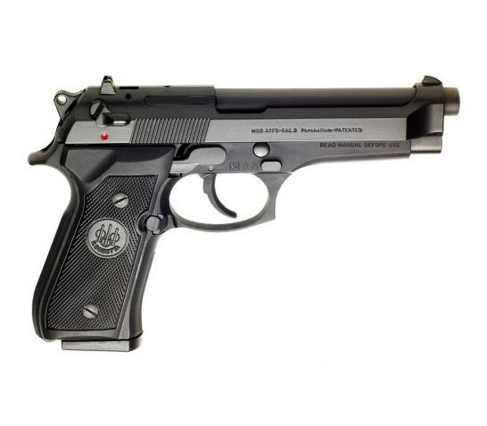 Beretta 92FS 9mm 15rd 4.9" Pistol, Black – J92F300M