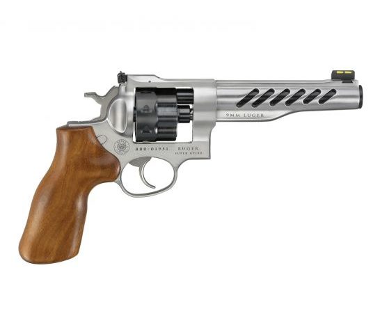 Ruger Super GP100 9mm Revolver, Stainless – 5066