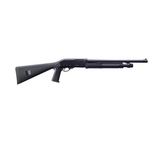 EAA Churchill 5rd 18.5" 12 Gauge Pump Action Shotgun, Black – 111375