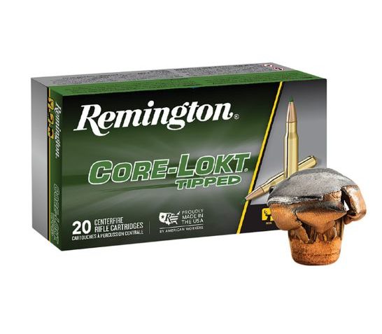 Remington Core-Lokt Tipped 150gr. 300 WSM Ammo, 20rds – 29043