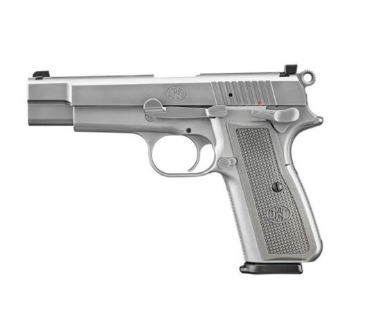 FN High Power 4.7" 17rd  9mm Pistol, Stainless Steel – 66-101068