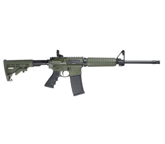 Ruger AR-556 5.56 NATO Adjustable Rapid Deploy Rear Sight Rifle, OD Green – 8504