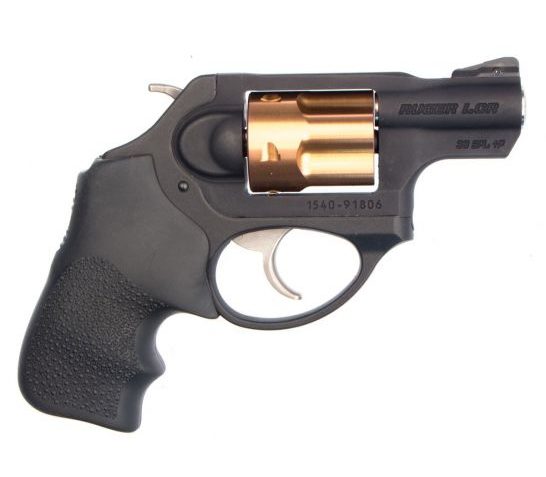 Ruger LCRx .38 Special +P Revolver, Black w/ Copper Cylinder – 5441