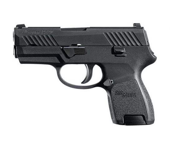 Sig Sauer P320 Nitron Subcompact 9mm Pistol w/ Night Sights, Black
