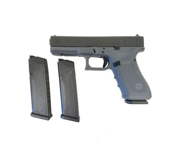 Glock 17 Gen 4 9mm Pistol, Grey Frame – PG1750203GF
