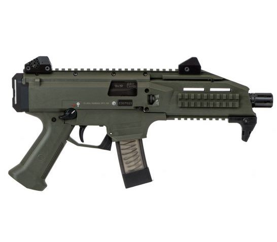 CZ Scorpion EVO 3 S1 9mm Pistol, OD Green – 91355
