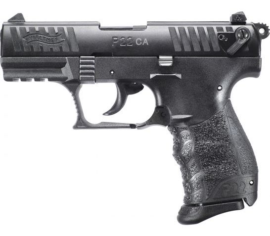 Walther P22 CA .22lr Pistol, Blk – 5120333