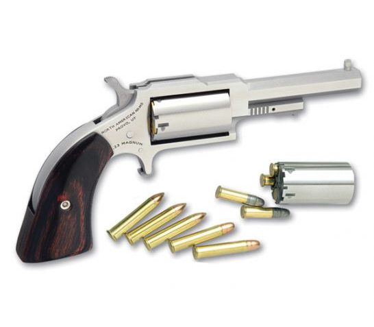 North American Arms 22 LR 5 Round Revolver, Stainless – NAA-1860-250C