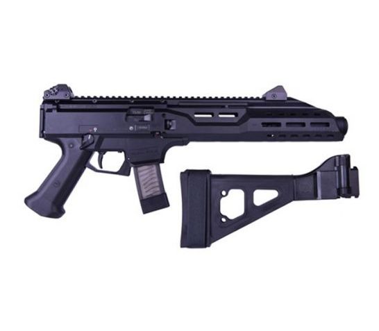 CZ Scorpion Evo 3 S1 9mm Pistol w/ Folding Brace, Black – 91354
