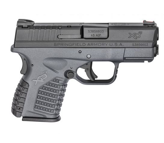 Springfield Armory XDS 3.3" .45 ACP Single Stack Pistol, Gray – XDS93345YB