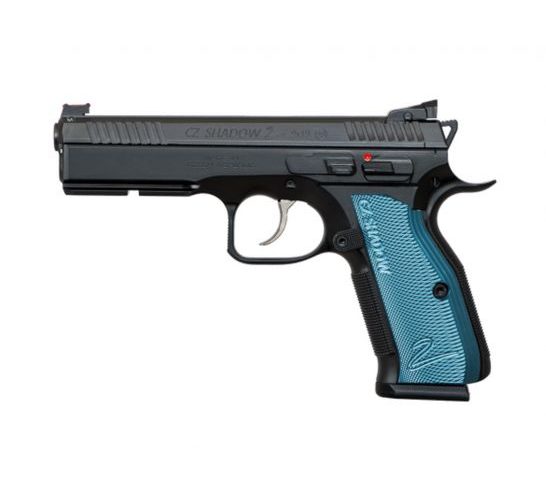 CZ Shadow 2 9mm Black & Blue Pistol – 91257